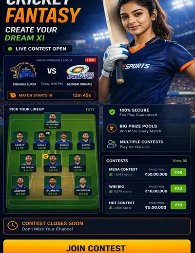 Bet317 (bet 317 login) fantasy cricket & matchday visual 3